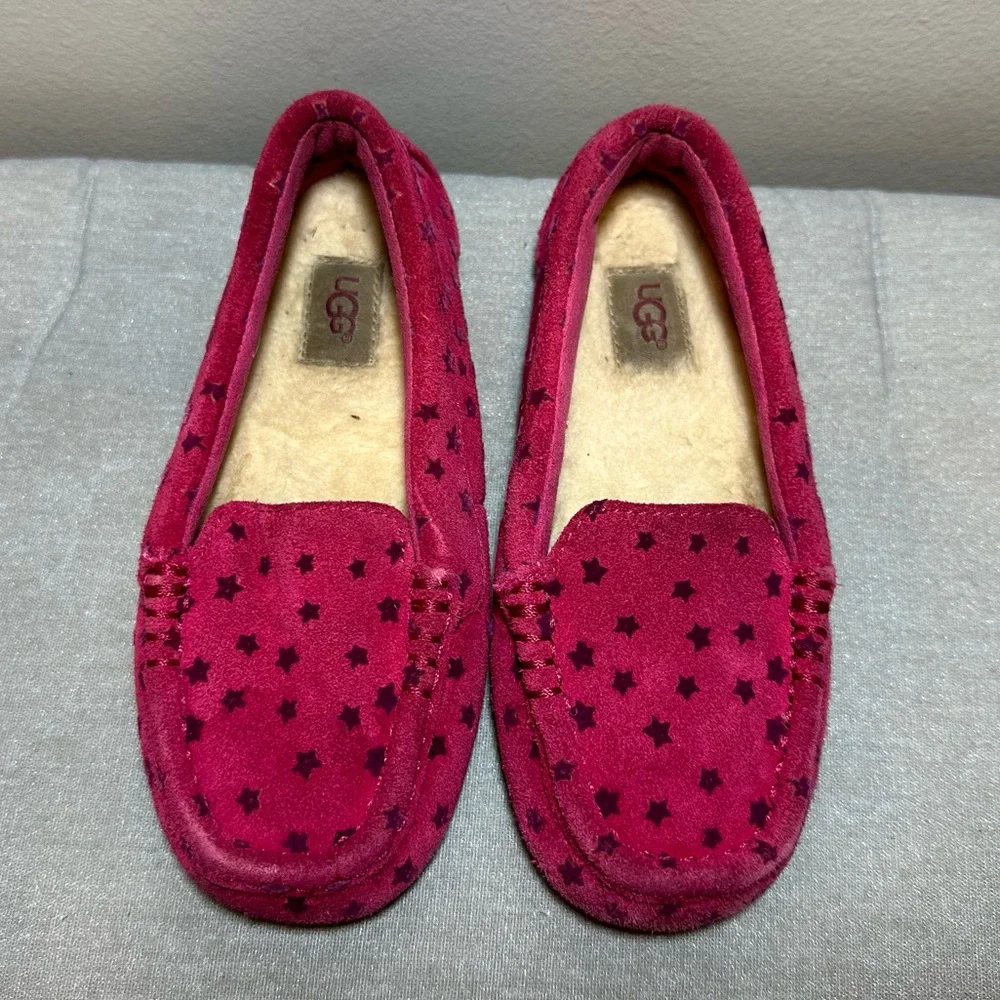 UGG Australia Nasir Star Printed Suede Slippers